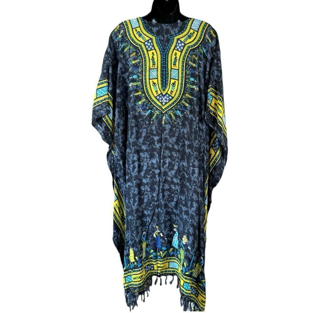 Traditional African dashiki kaftan